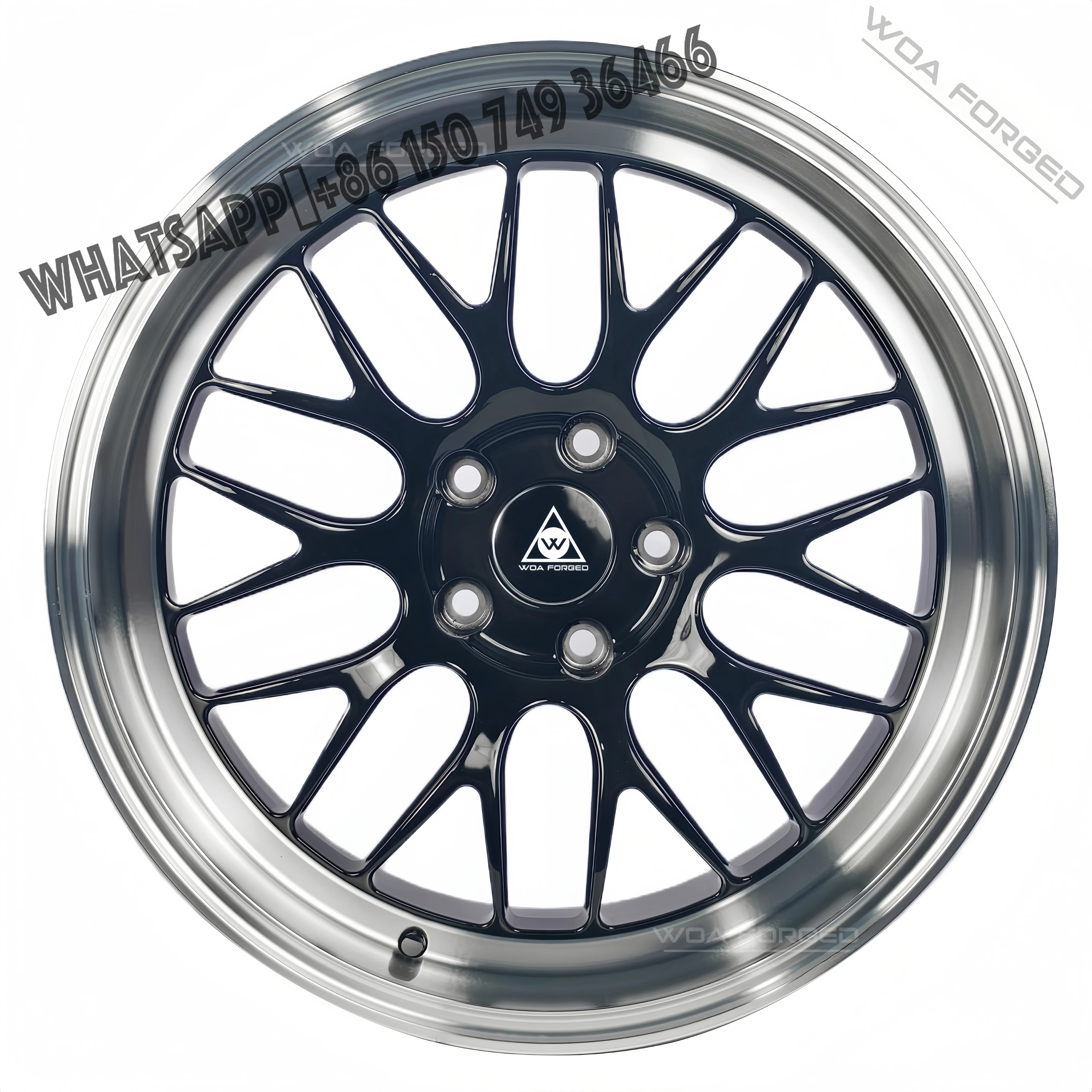 

Brilliant Black Forged Car Wheels LM Polished Rim Aluminum Customized Lightweight Wheel 18 19 20 21 22 Inch for BS LM