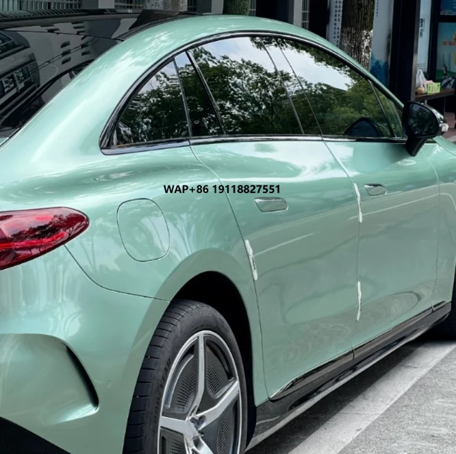 

Заводская цена Moben 1,52*16 м/рулон Фрэнсис зеленый цвет меняющийся против царапин самовосстанавливающийся материал ТПУ автомобильная пленка Ppf пленка наклейка