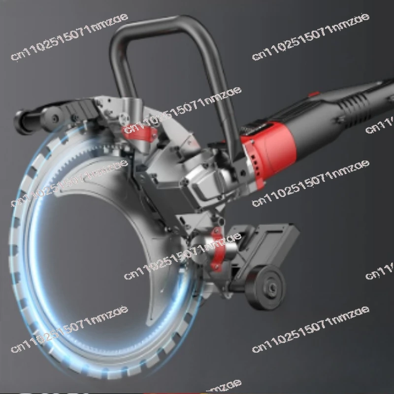 

Saw Concrete Wall Cutter Machine 220V 3000PRM 9890W High Frequency Brushless Ring Saw Cutting Machine High-Power Ring