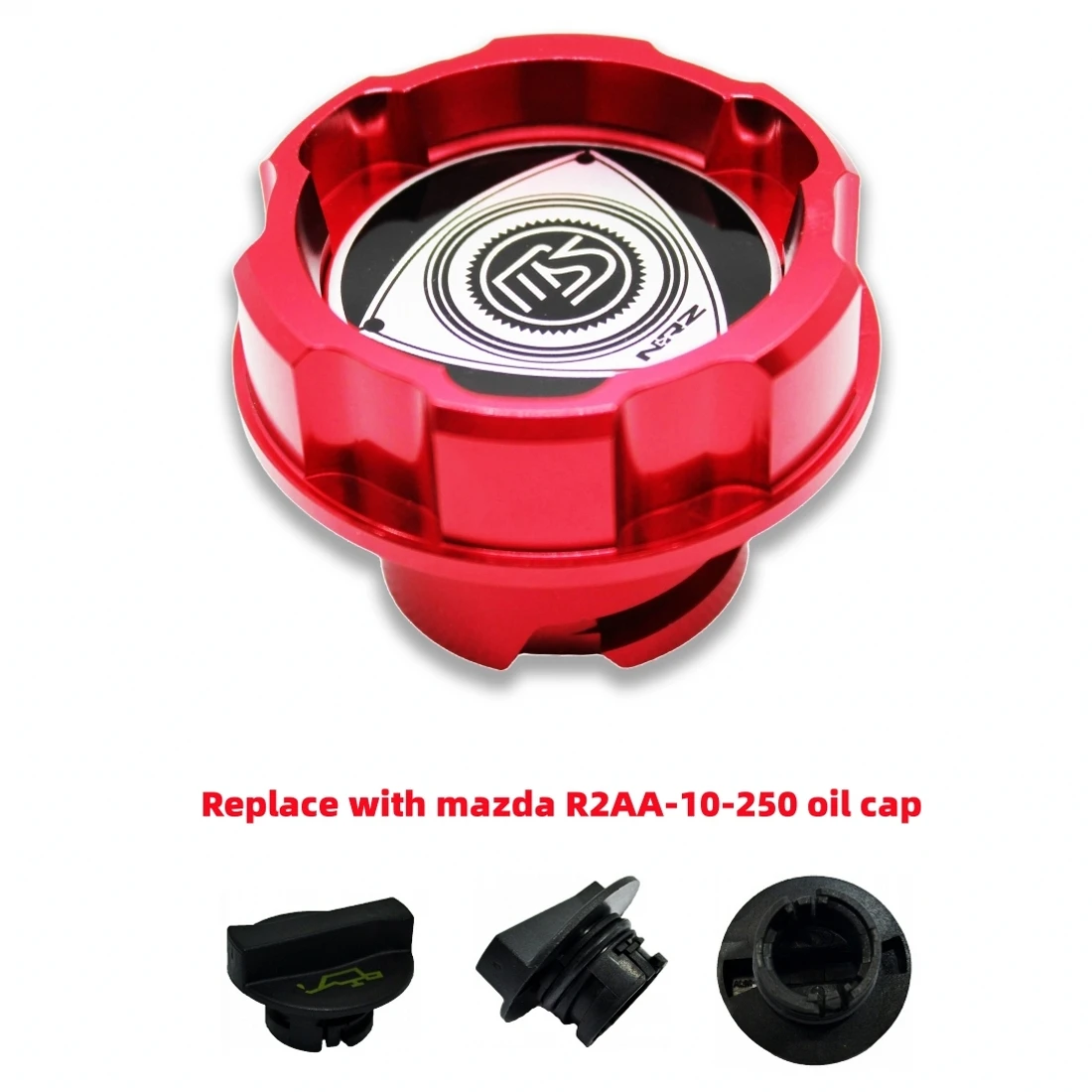 Aluminum ENGINE Oil Cap for MAZDASPEED MAZDA 2,3,5,6 MAZDA6 WAGON MIATA MX-5 CX-3 CX-5 ATENZA Axela Car Accessories JDM Style