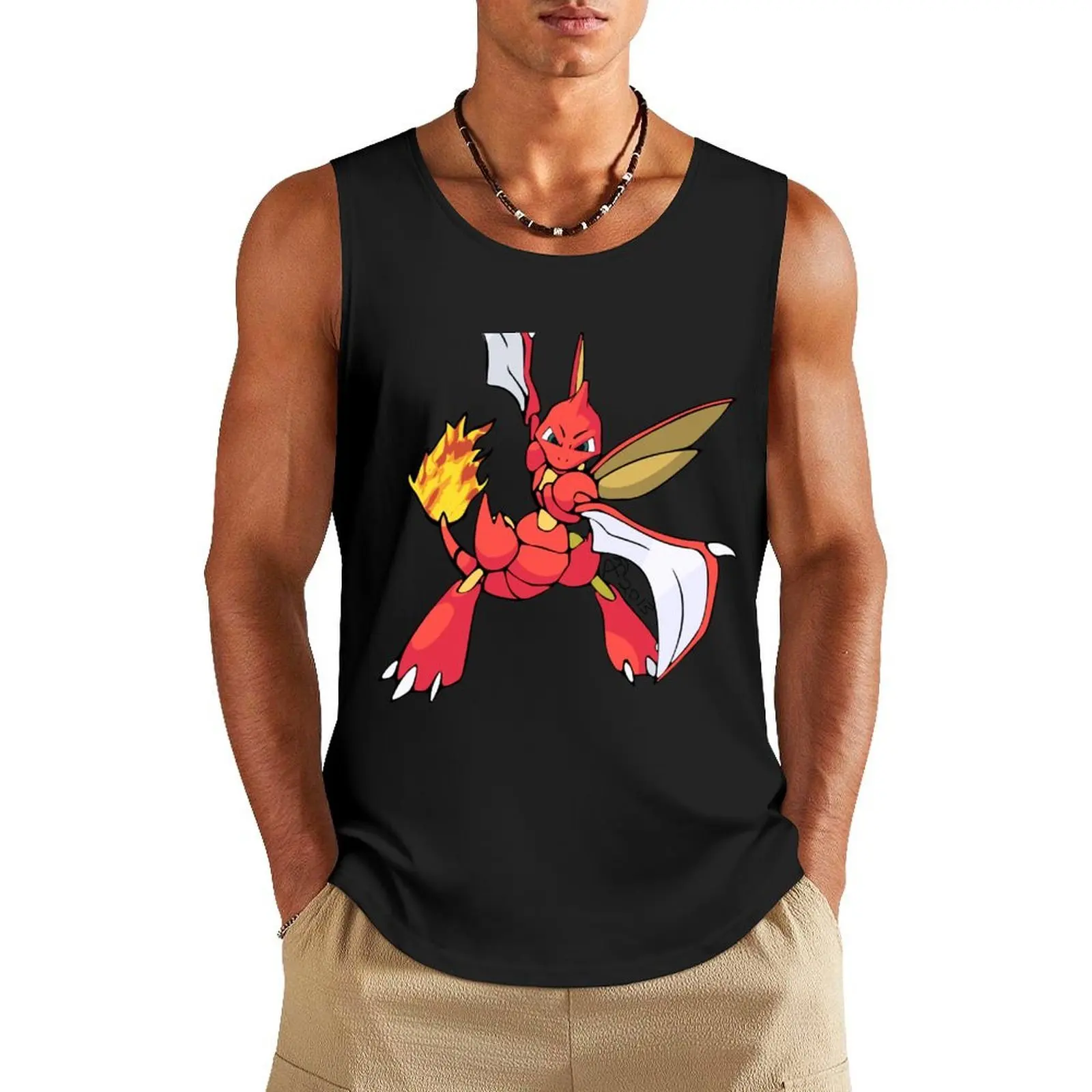 

Charther Tank Top quick-drying t-shirt Men's gym clothing sleeveless Men's t-shirts Men's clothes