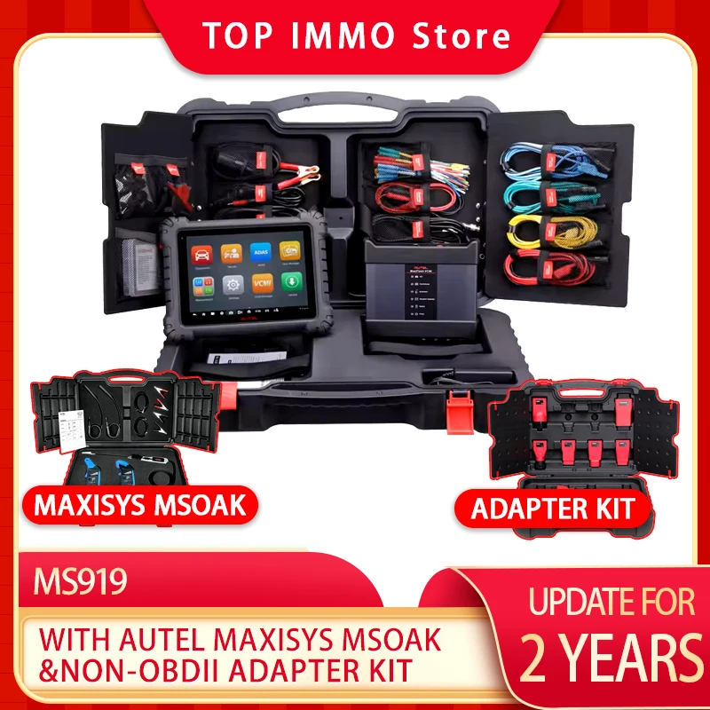 Autel Maxisys MS919: El Escáner de Diagnóstico Profesional que Transforma tu Taller Automotriz