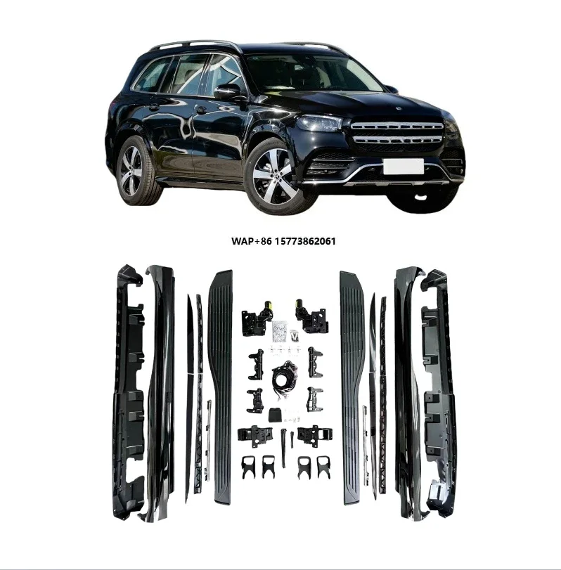 

Новая модная выдвижная подножка M-стиля Dark Warrior для GLE - электрическая выдвижная подножка с электроприводом