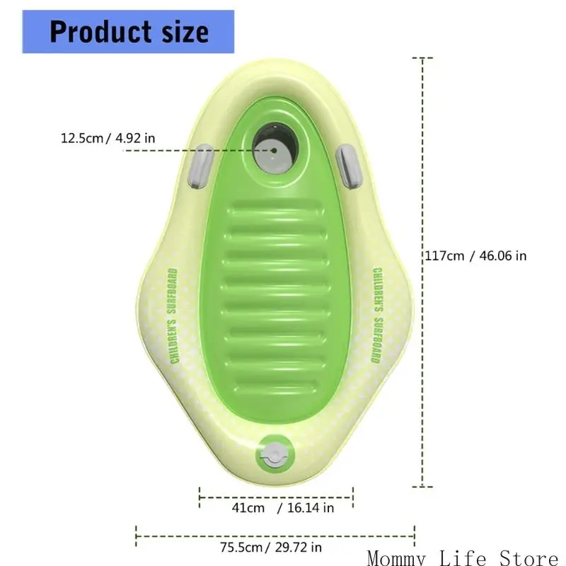 Mat agua para niños Mat bomba desinflamiento rápido Dispositivo flotante plegable para viajar para viajar