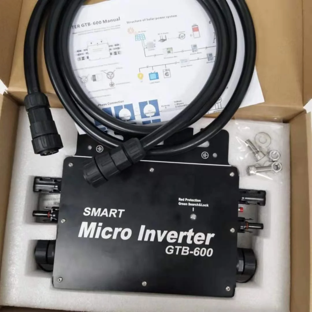 Smart Microinverter 600W On Grid Micro Solar Inverters Mppt gtb Micro Inverter for Solar Panels