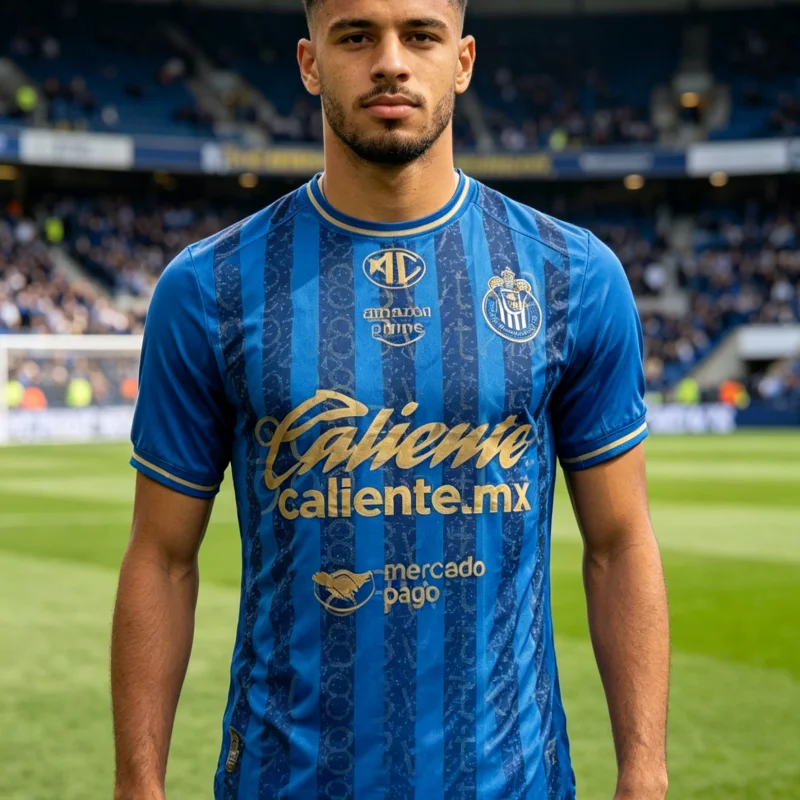 Camiseta Chivas 2026, Tercera Equipación, para Hombre, Mujer, Jóvenes y Adultos, Transpirable, Negra, Blanca y Verde, Manga Raglán, Informal, para Familia y Niños