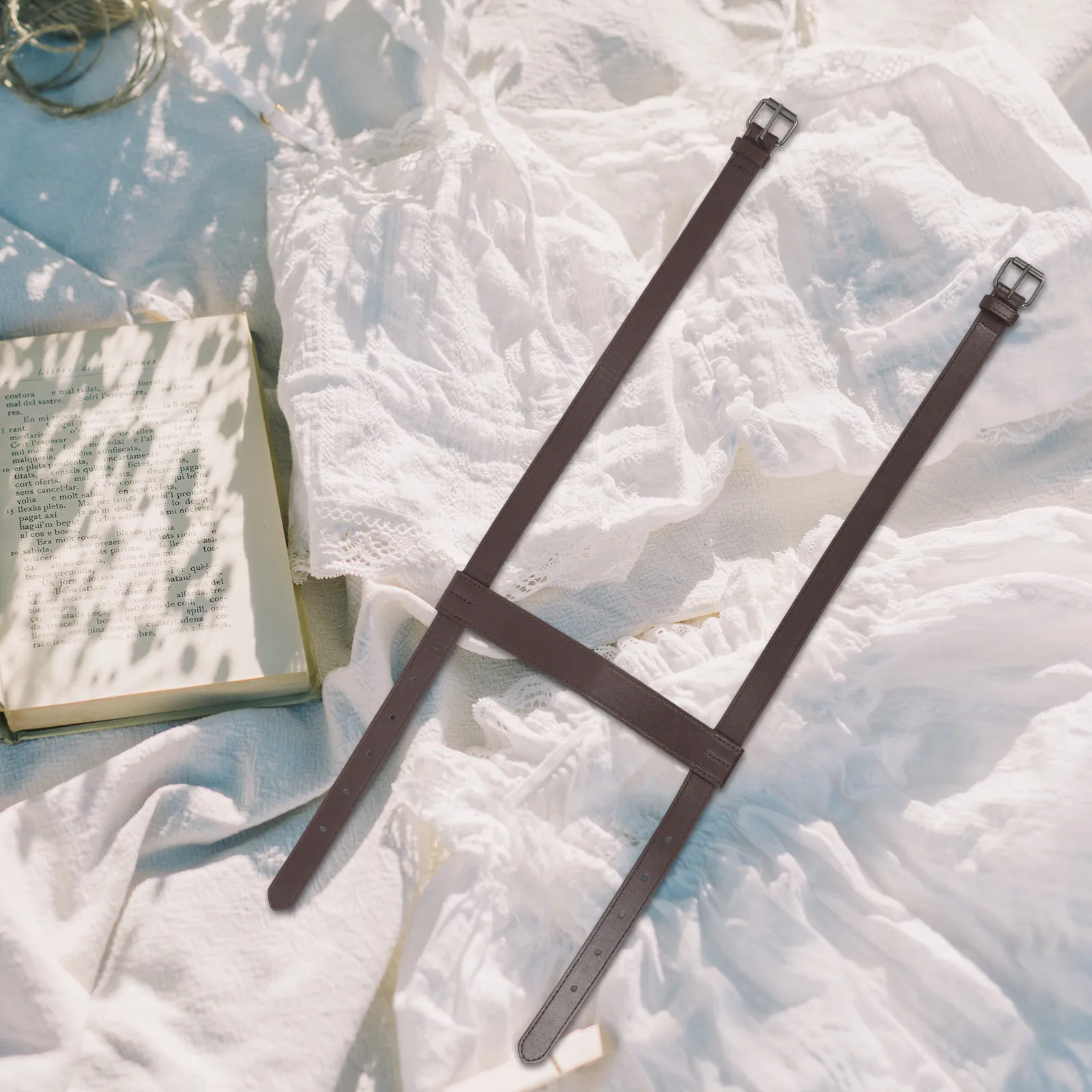 

Picnic Mat Blanket Carrying Camping Travel Rug Picnic Blanket Carrying Strap Beach Brown Portable Outdoor Motorcycle Yoga Band