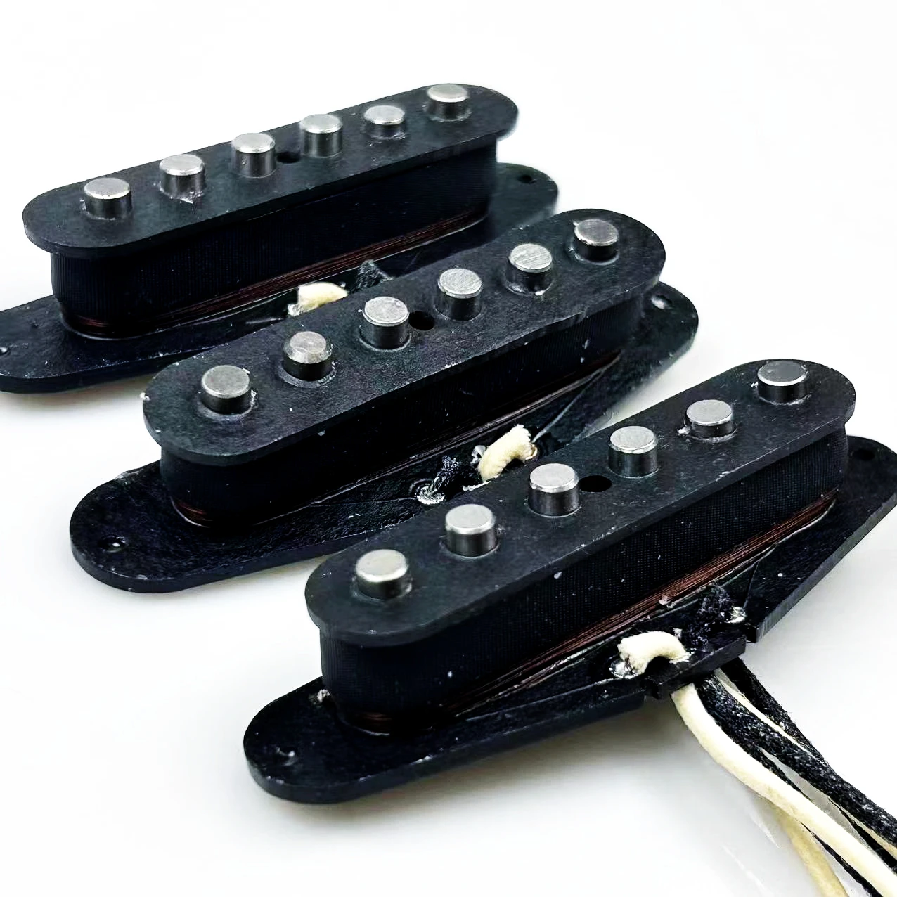 Hot Texas Blues Pickup Set, SSS Handwound Alnico 5 80's Style for Guitar, Electric Guitar,