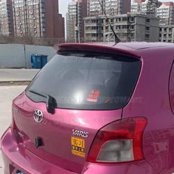 Fit for Toyota Yaris Spoiler 2006 2007 2008 2009 2010 2011 Car ABS Plastic Unpainted Primer Rear Wing Spoiler