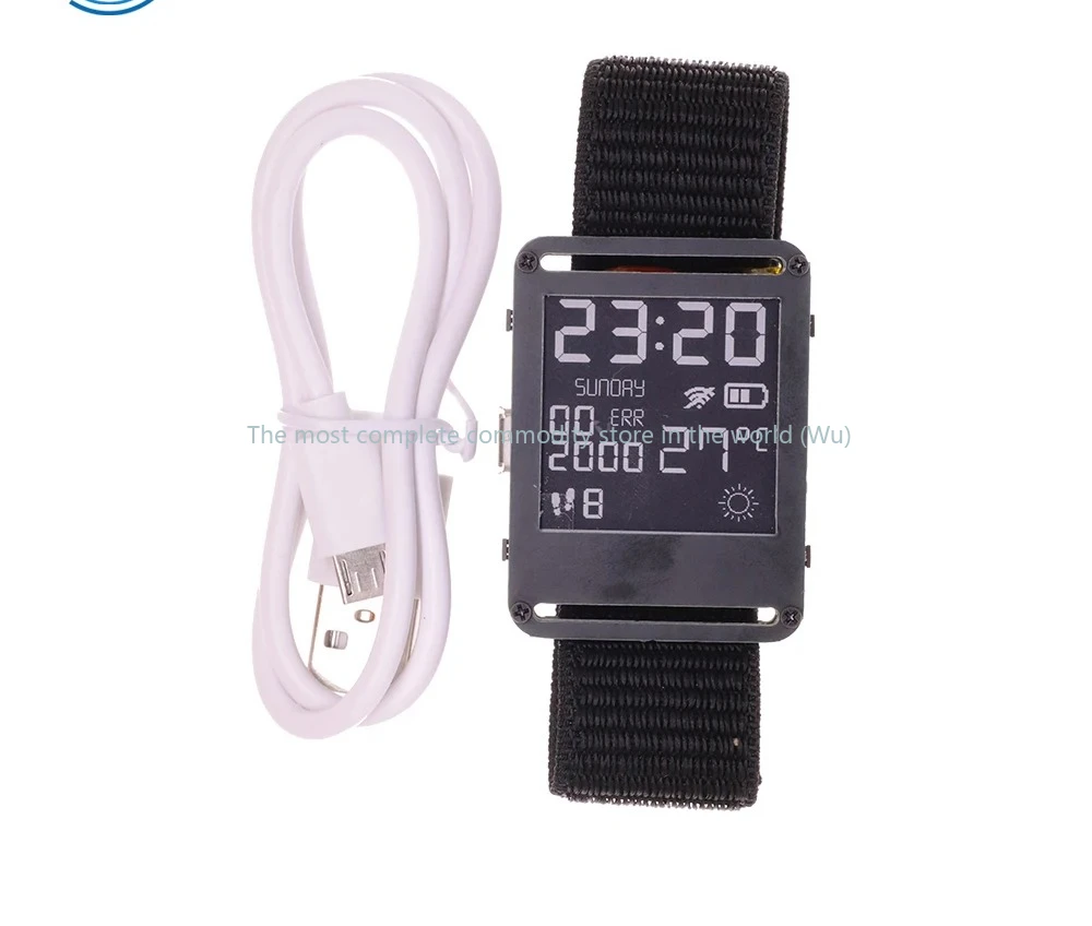 

ESP32 Smart Watch ESP32 E-Watch WIFI Bluetooth Programmable Watch E-Paper Watch With Open Source Hardware And Software