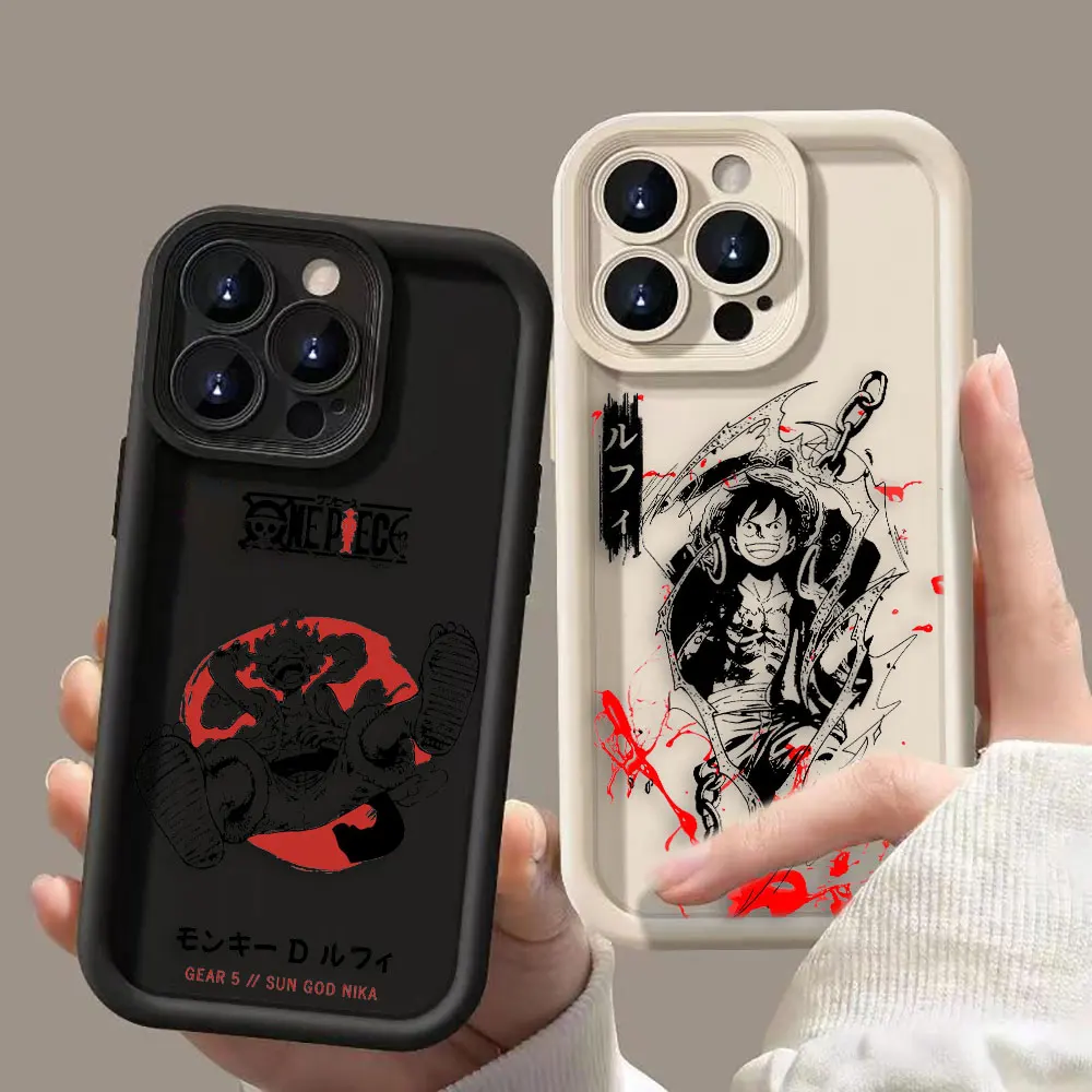 

Comic One P-Piece Luffy Phone Case For Xiaomi 15 15T 17 14 14T PRO MAX 8 11 12 12T 13 LITE 5GNE DIY Shell TPU Shockproof Cover