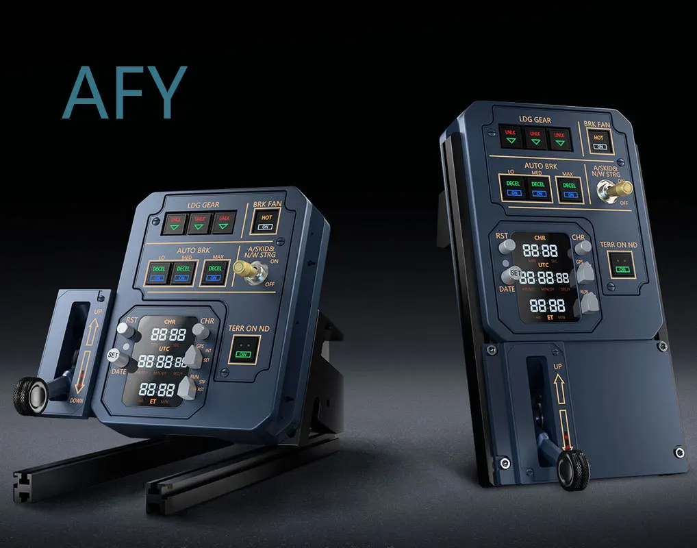 WINWING A32 AGP Flight Simulation Panel for Xplane MSFS 2020 2024 with Auto Brake Takeoff Landing Controls Cockpit Hardware
