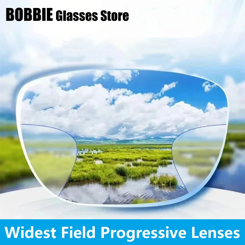 MR-8 Free Form Widest Field Progressive Lenses Thin Interior Digital Lenses Eyes Multifocal Optical Verifocal Glasses 1.56/1.74