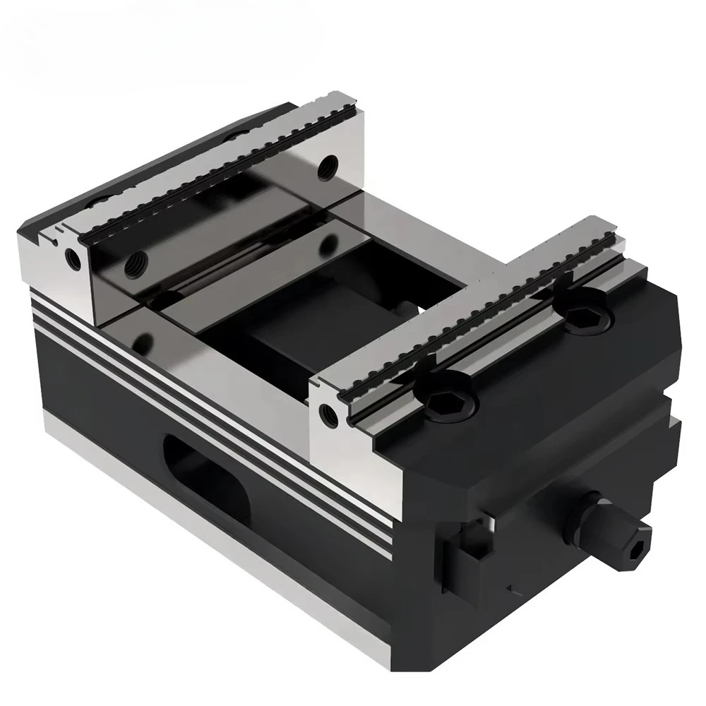 

KSS100-125 Precision Vise 100mm Universal Self Centering Machine Vise For CNC 5th Rotary VMC