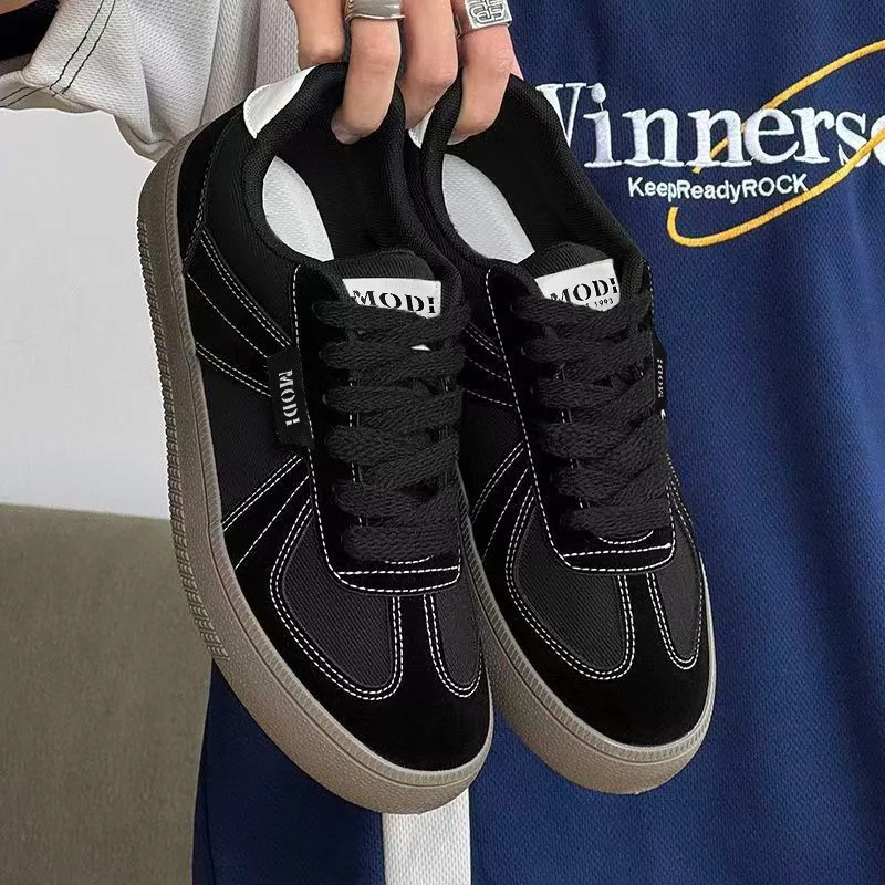Men's Shoes New Fashion Breathable Non-slip Wear-resistant Outdoor Casual Retro Skate Sneakers