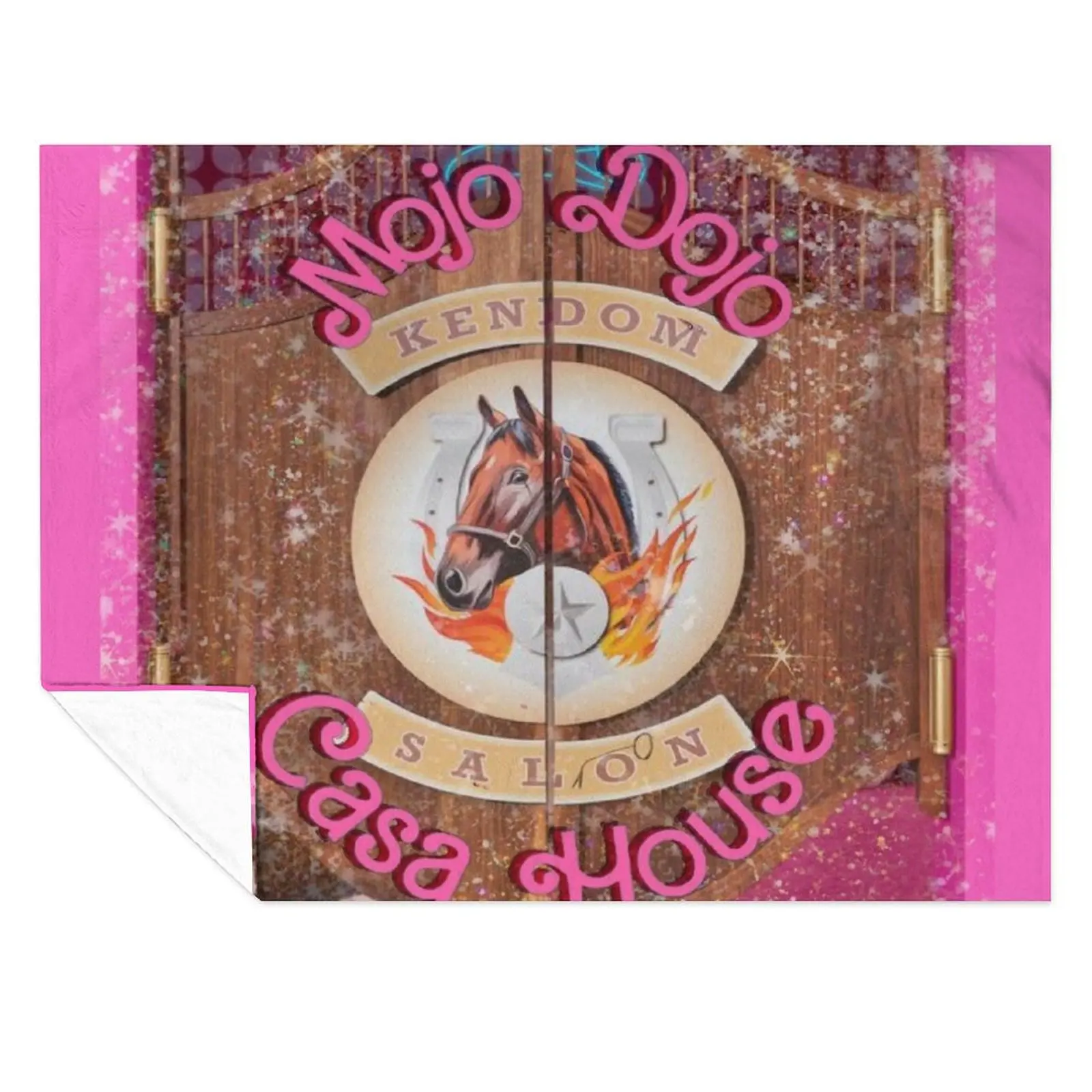 

Ken's mojo dojo casa house Throw Blanket Plaid on the sofa warm winter Softest Furry Blankets