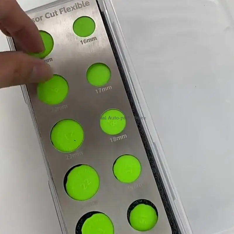 

Efficient Car Film Radars Hole Cutting Tool 10 Sizes Color Coded Quick Matching