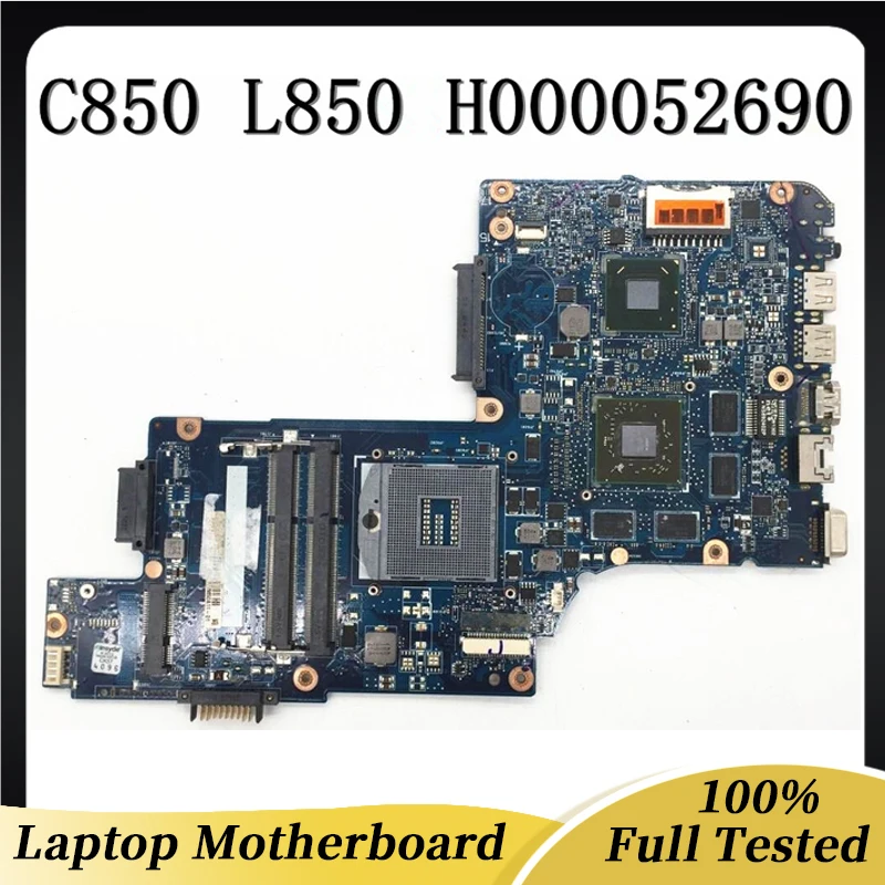 

Mineboard For Toshiba Satellite C850 L850 Laptop Motherboard H000052690 H000052630 HD7610M GPU HM76 DDR3 100% Full Working Well