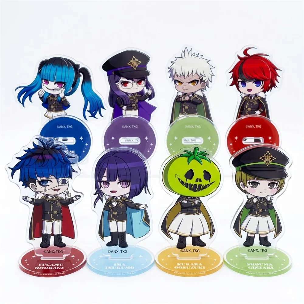 10CM The Hundred Line - Last Defense Academy Acrylic Stand Model Keychain Characters Ornament Accessories Goods Christmas Gifts