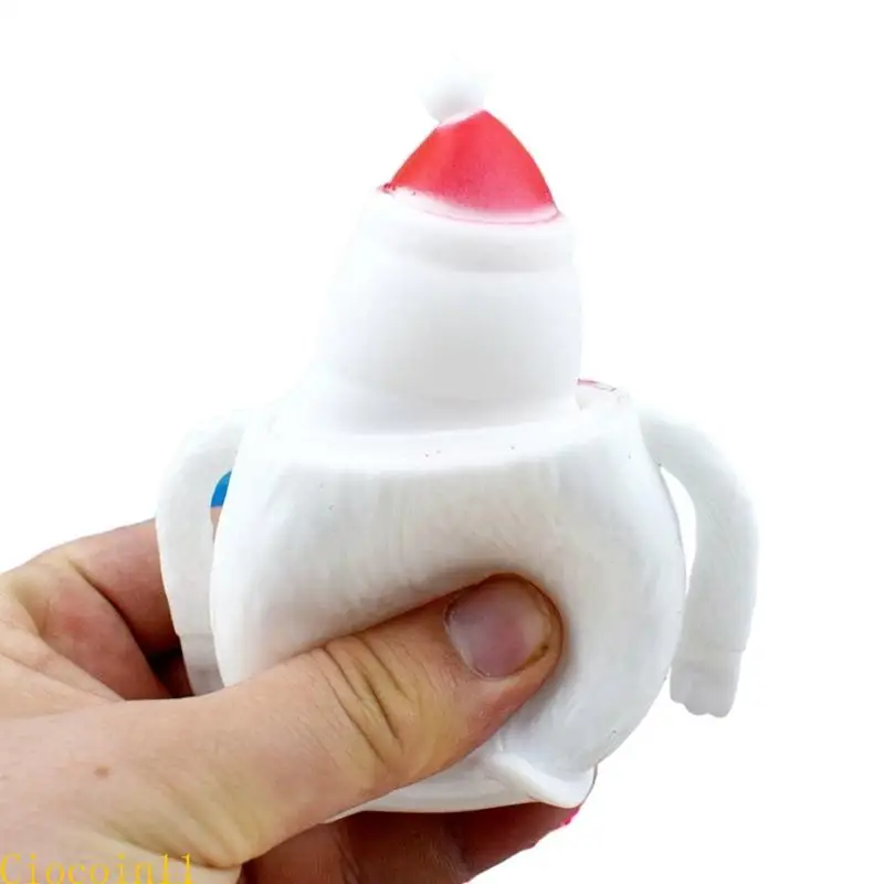 Y1UB 3pcs Squeezable TPR Toy Cartoon Squeeze Squeeze Cup Fidgets Decoração da