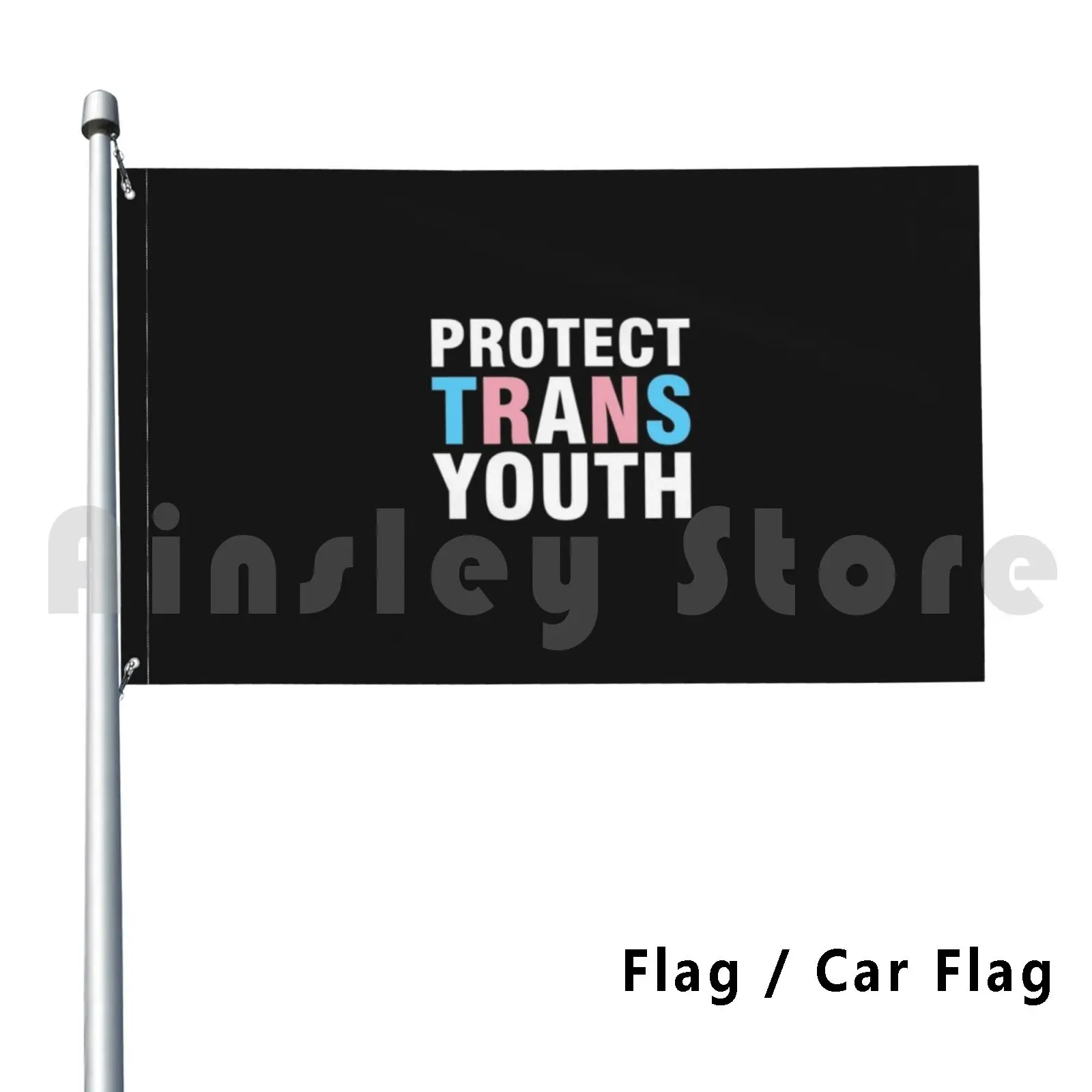 Protect Trans Youth Flag Car Flag Printing Custom Rights Pride Resist Gender Fluid Protect Trans Kids Defend