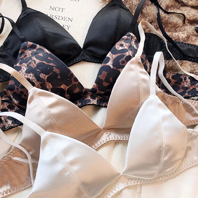 Francouzská trojúhelníková podprsenka bez jizev, dámské spodní prádlo, tenká, proti povisání, pohodlná tkanina bez ocelových kroužků - náhled 4