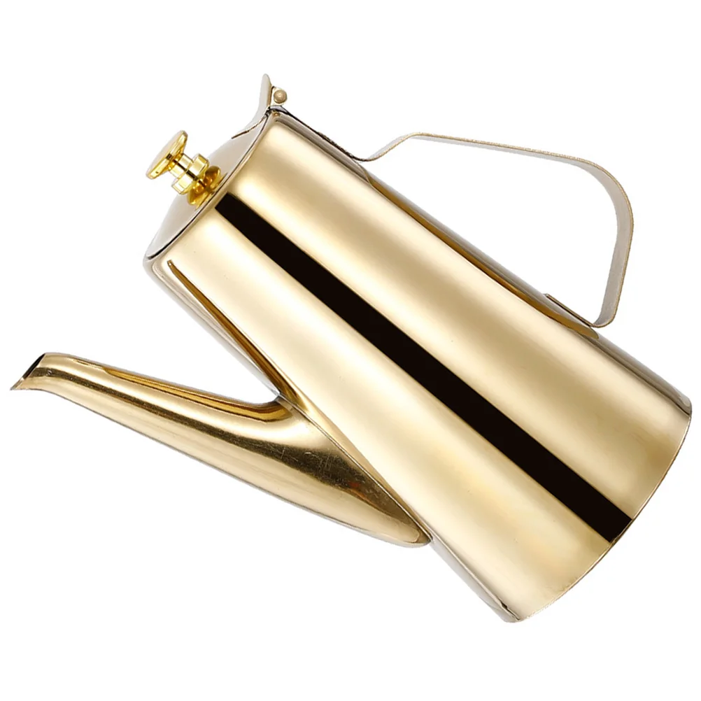 

Stainless Steel Kettle Water Jug Portable Kitchen Pitcher Heat Conduction Easy Cleaning Compact Storage