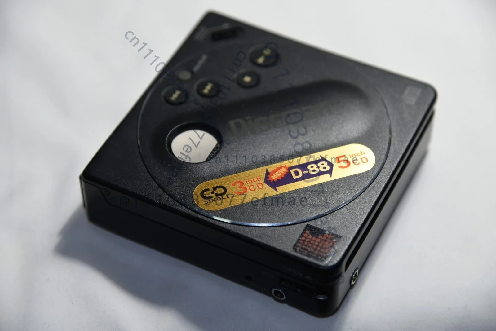 Replacement Sticker for Sony D-88 Discman Personal CD Player