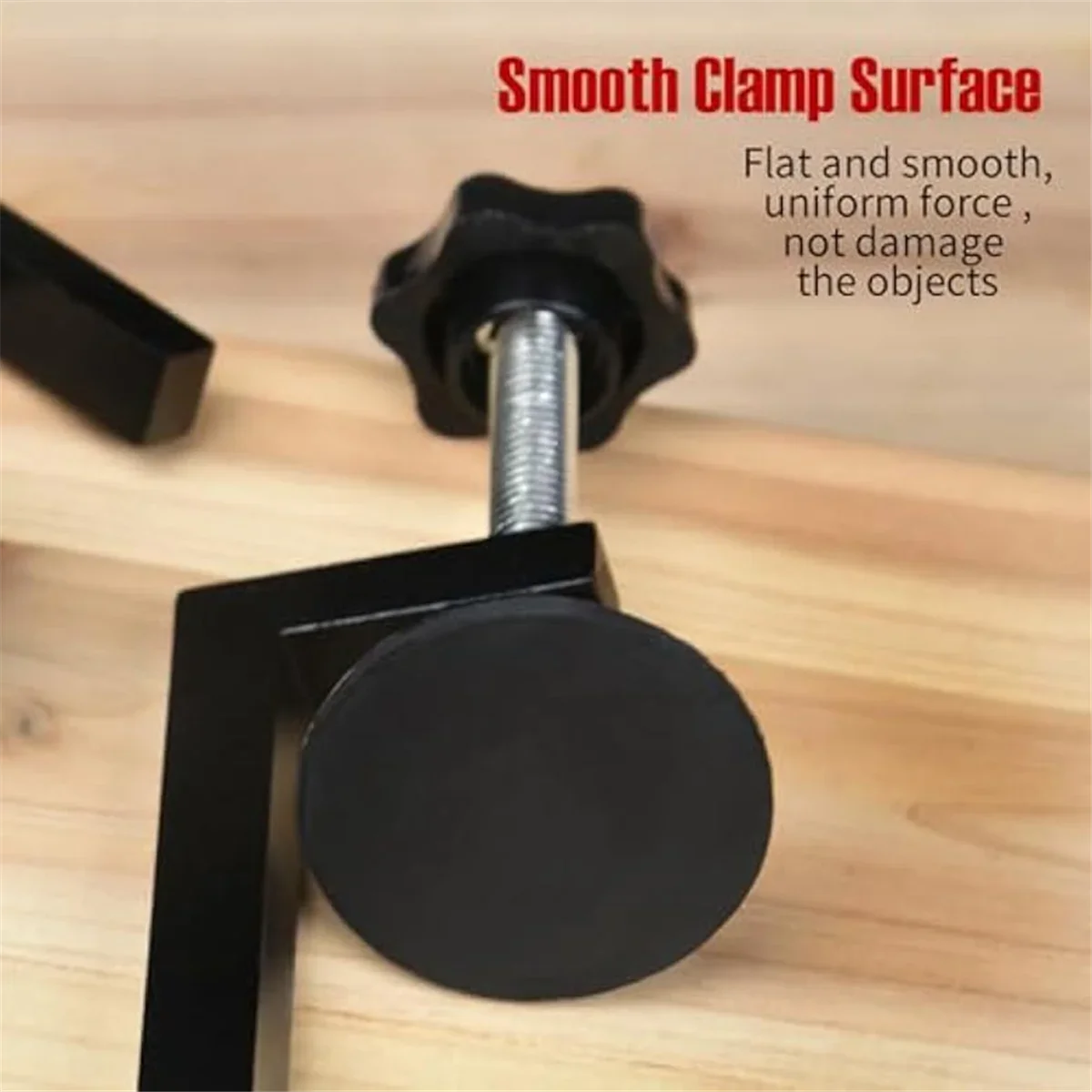 A06K 4pc G Clamps for Woodworking,C-Clamp for Wood Plastic Cutting Drilling Reversed for Workpiece Fixing Hand Tool Parts view 4
