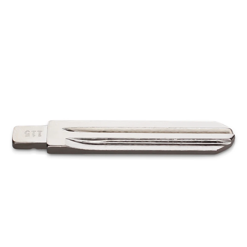 KEYYOU Key Blank Blade 115# For Original 2012 Year KIA K2 Brass Material Flip Key Blade No.115