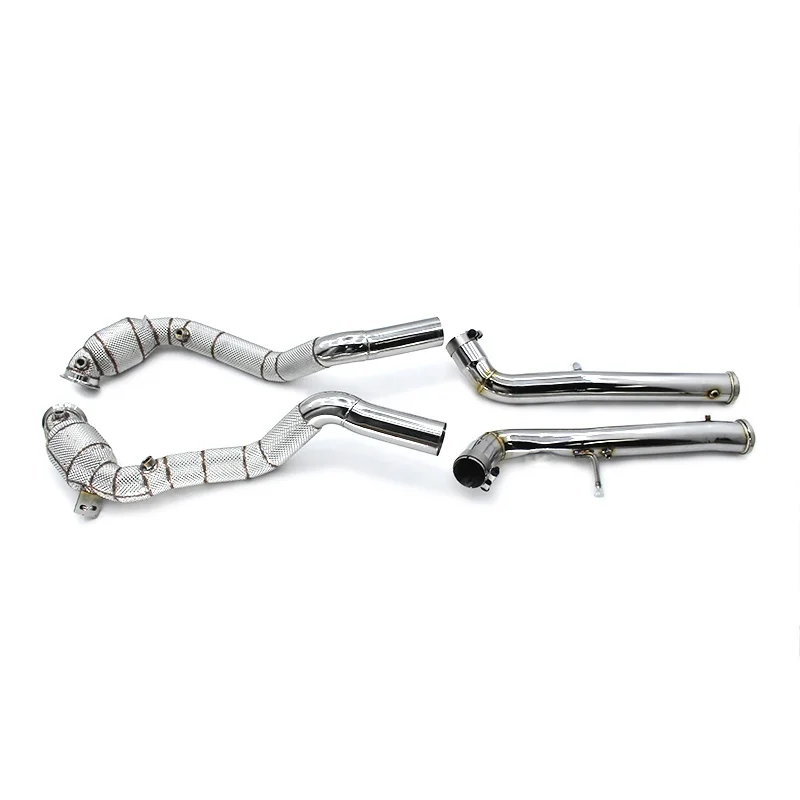 

Head Section High flow Pipes Exhaust Pipes branch downpipe Exhaust Pipe with catalyst For Mercedes-Benz G63 AMG W464 4.0T