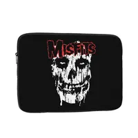 Laptop Sleeve Case Horror Halloween Notebook Bag Case for Macbook Air Pro Misfits Skull Tablet Shockproof Case