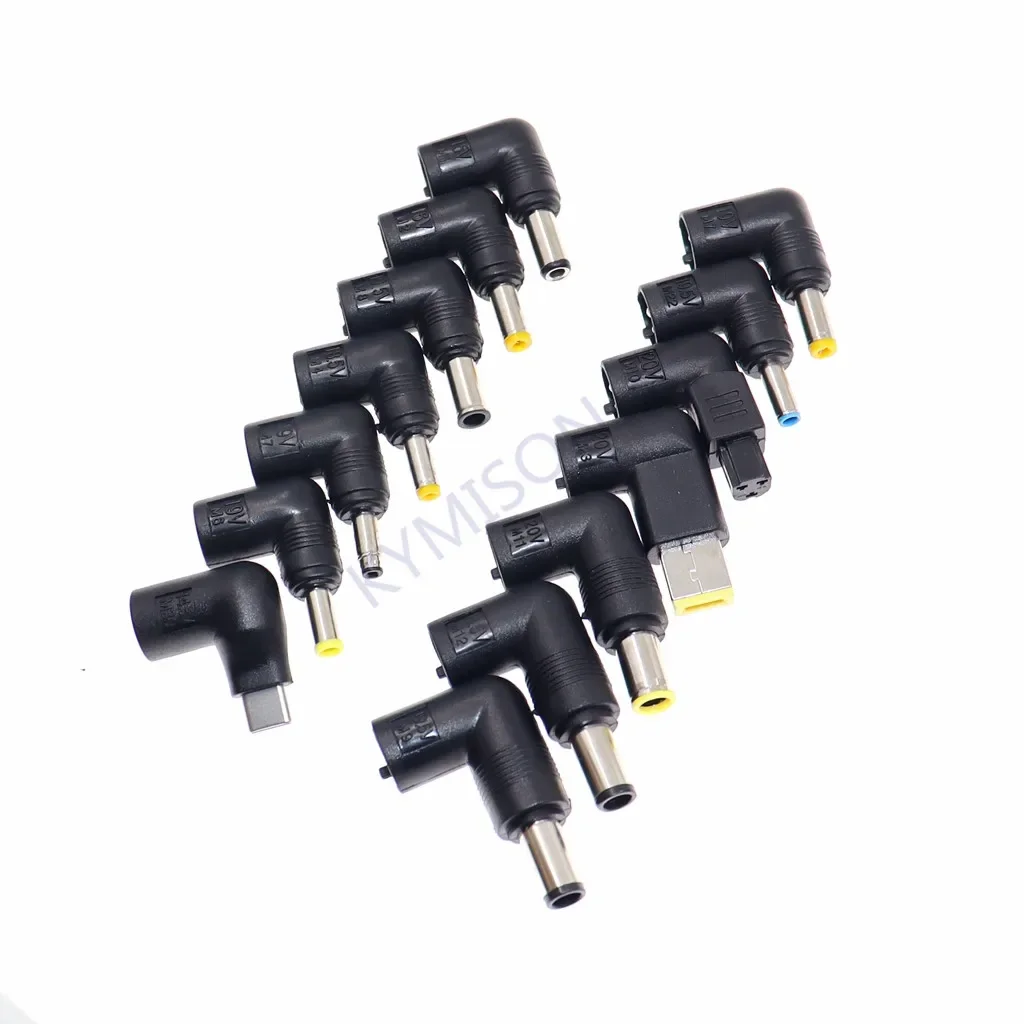 M1-M25 3-pinowe uniwersalne złącze ładowarki do laptopa DC Końcówki złącza USB Jedno końcówka USB Jedno końcówka DC 3-pinowe złącze męskie Jack — zdjęcie 6