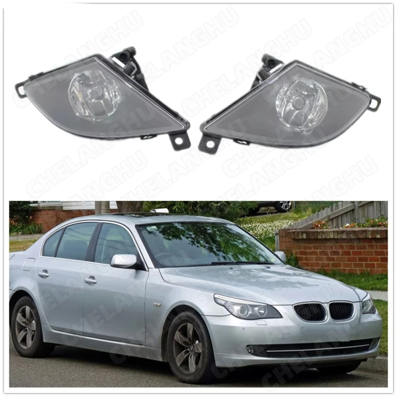 

For BMW 5 Series E60 E61 LCI 525D 525i 520i 520d 523i 523d 2007 2008 2009 2010 Front Halogen Fog Lamp Fog Light With H11 Bulbs