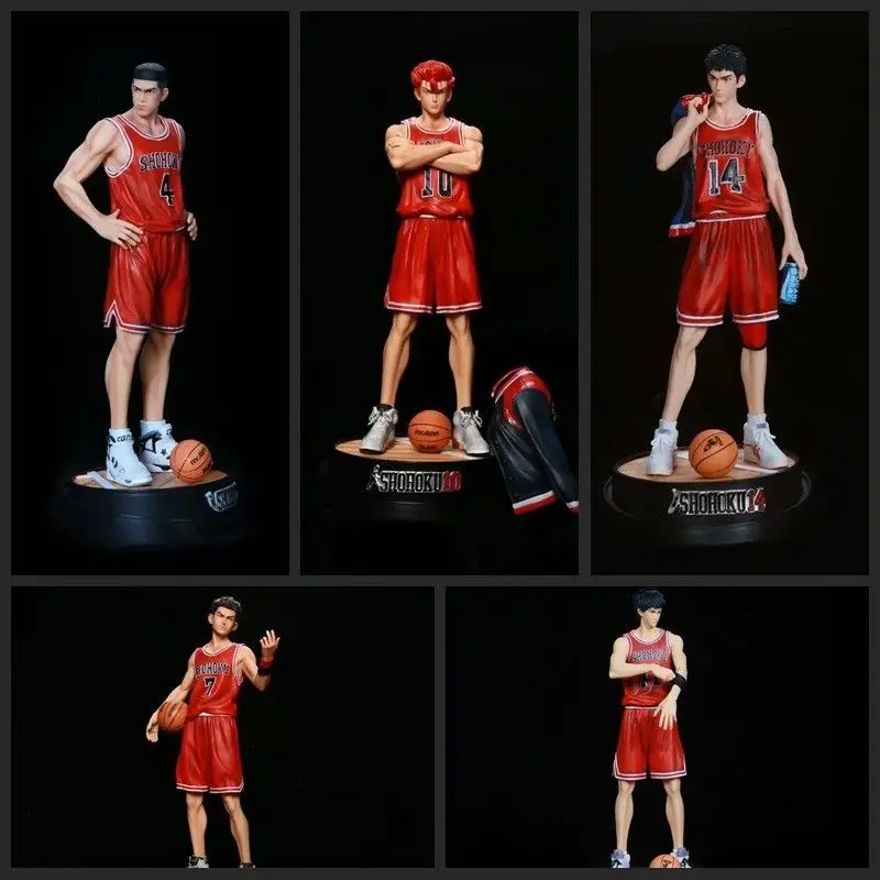 

Пять тигров Северной Хунань: Сакураги Ханамичи/Рукава Каеде/Мицуи Шоу/ Фигурка Модель игрушки Коллекционная кукла в подарок