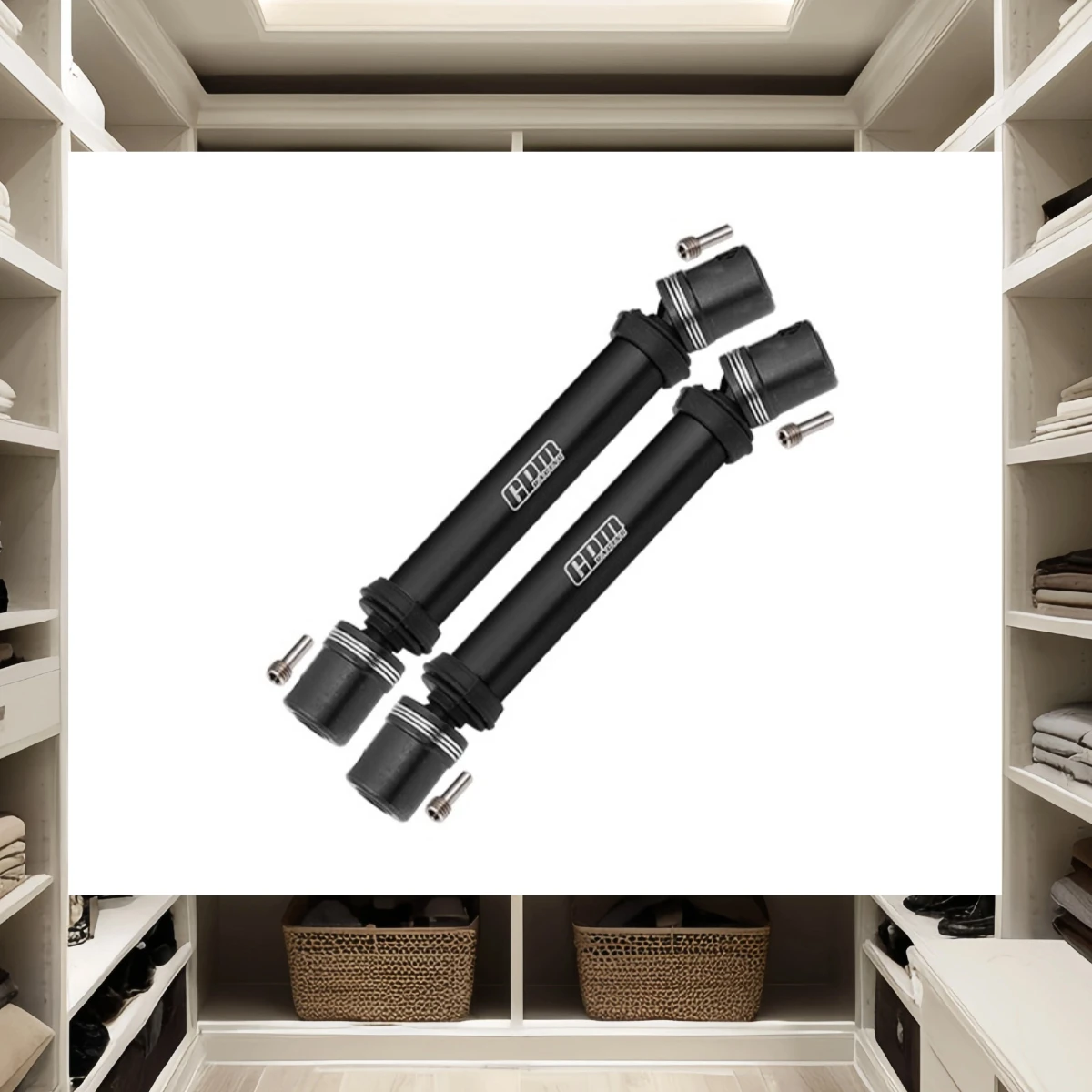 GPM Steel+Alloy Front+Rear Universal CVD Drive Shaft For LOSI 1/8 LMT Solid Axle LOS04022