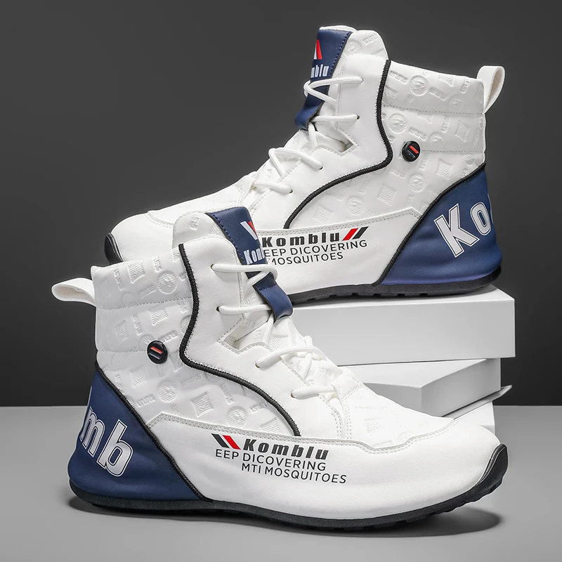 High-Top Casual Sneakers with Trendy Embossed Design, Soft and Shock-Absorbing, Versatile for Daily Commuting, Unisex Fashion Height-Increasing Sports Shoes 9 view 6
