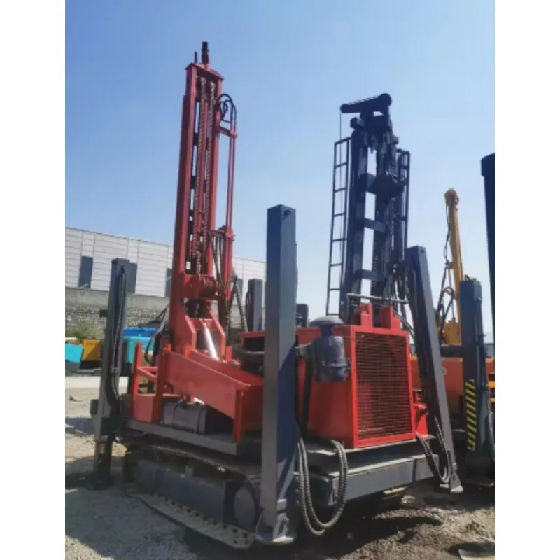 Customized Cheap Underground Water Drilling Machine 200m Deep Borehole Water Well Drilling Rig Crawler Drilling Rig For Sale