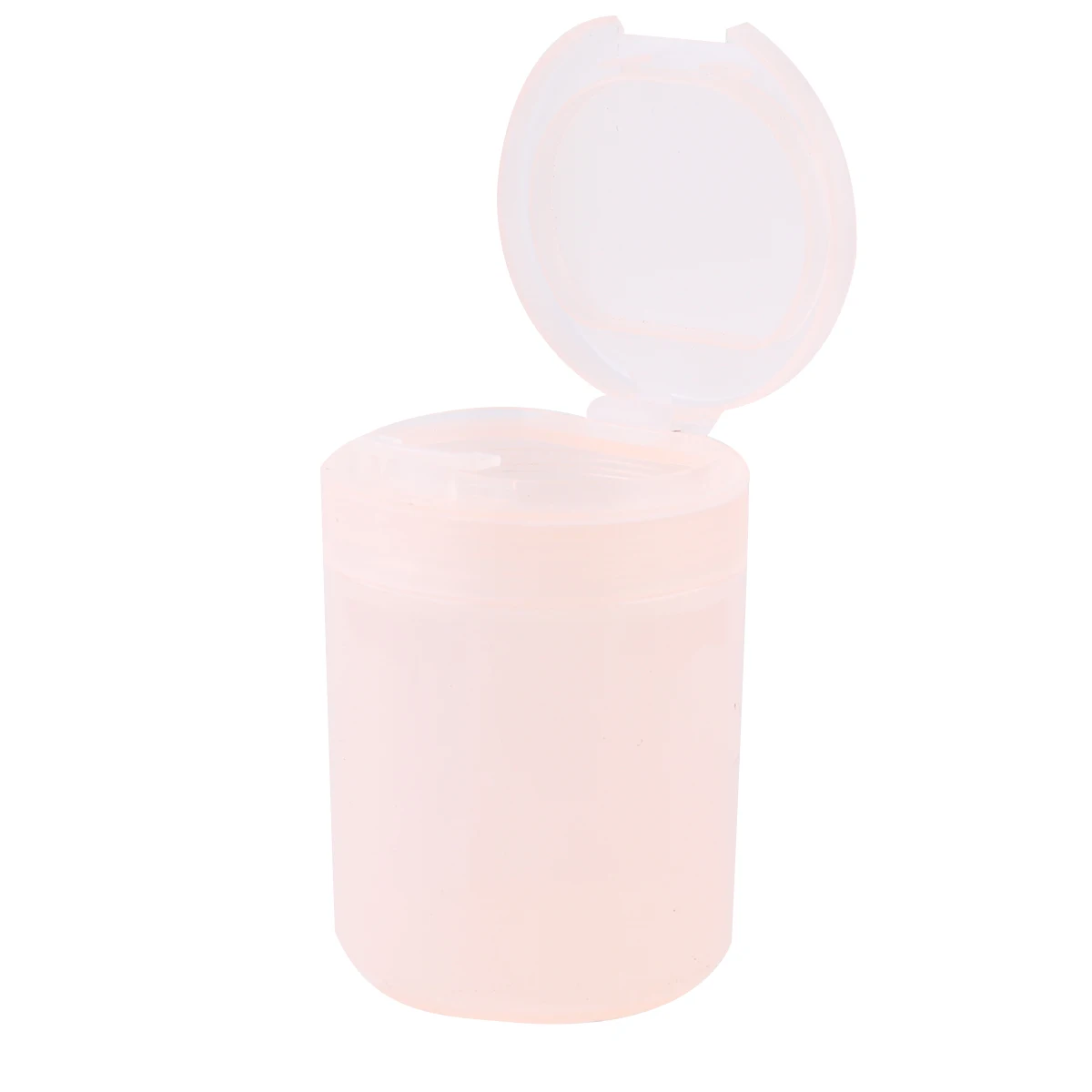 

Cotton Swab Storage Box Plastic Cylinder Easy Organization Bathroom Vanity Travel Spin Container Storage Box