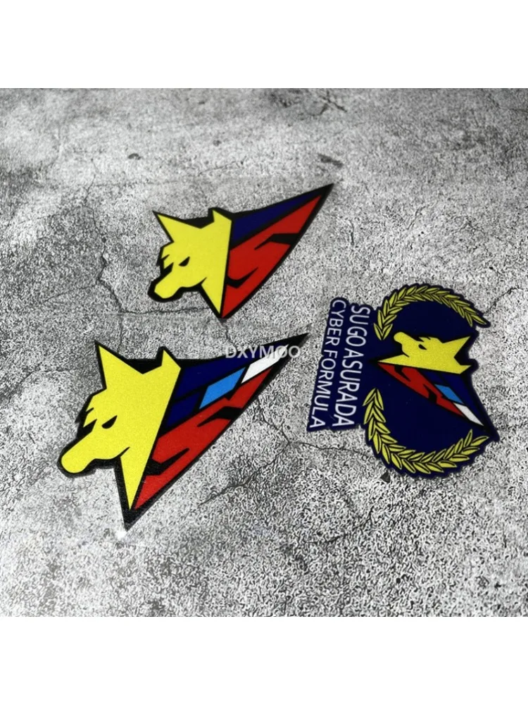 AliExpress "Cyber Formula Sugo Asurada Anime Sticker Set, Perfect for Laptops, Journals, Water Bottles & Anime - Lover Decor"