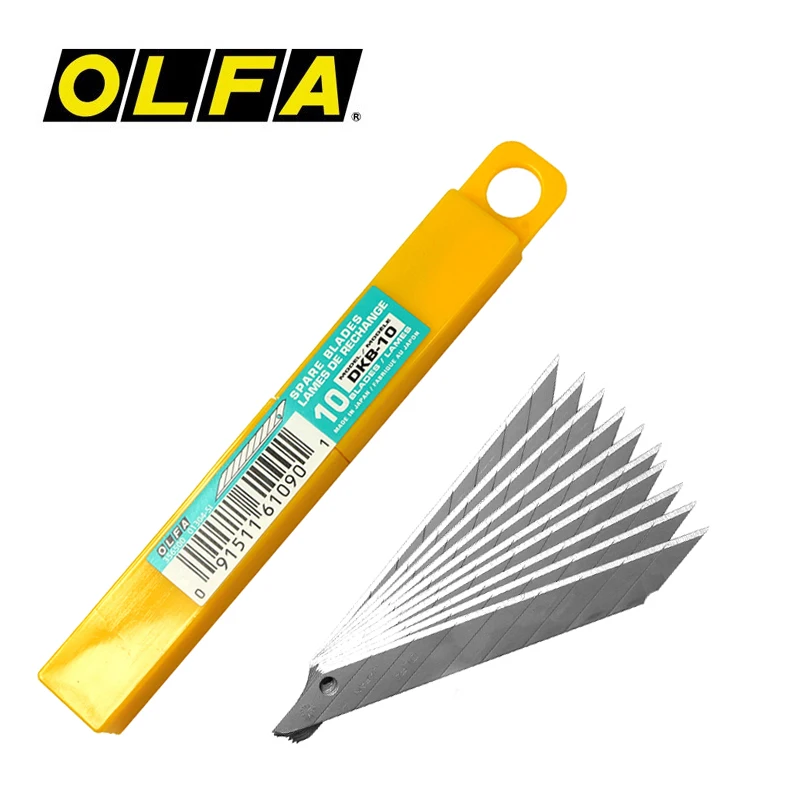 Olfa Dkb10 Lâminas Sobressalentes Sk2 Lâmina de Substituição Cortador de Arte Faca Utilitária Lâmina Afiada de 30 Graus para Sac-1 Ltd01 Ltd-04 Ltd-05