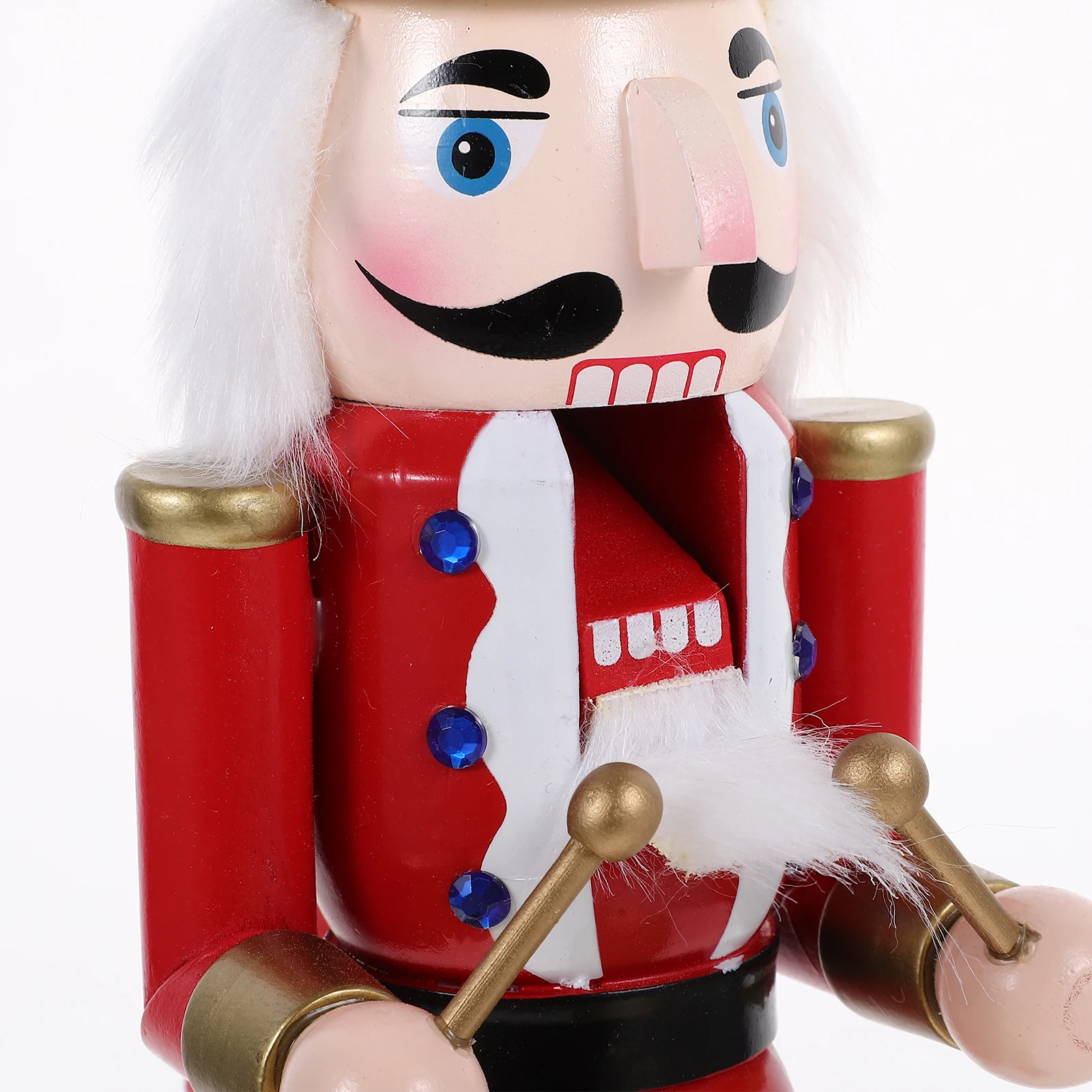 

Christmas Nutcracker Figures Wood nament Home Decor Desktop Craft Gift Xmas Party Favor Realistic Figurine Christmas Gift Idea