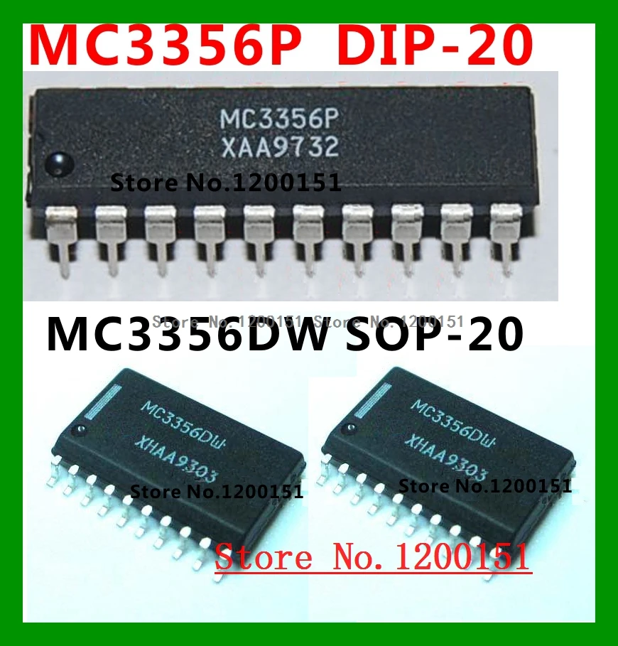 MC3356 MC3356P DIP-20 MC3356DW SOP-20 MC44BC375U XA8873 HSOP-8