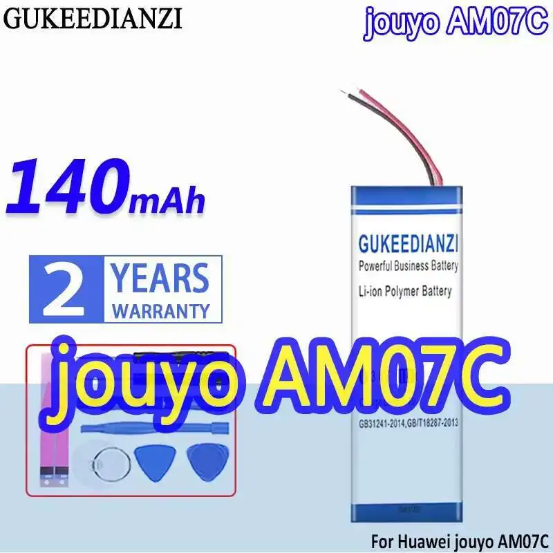 

Для Huawei Jouyo AM07C Bluetooth наушники надежный аккумулятор 140 мАч