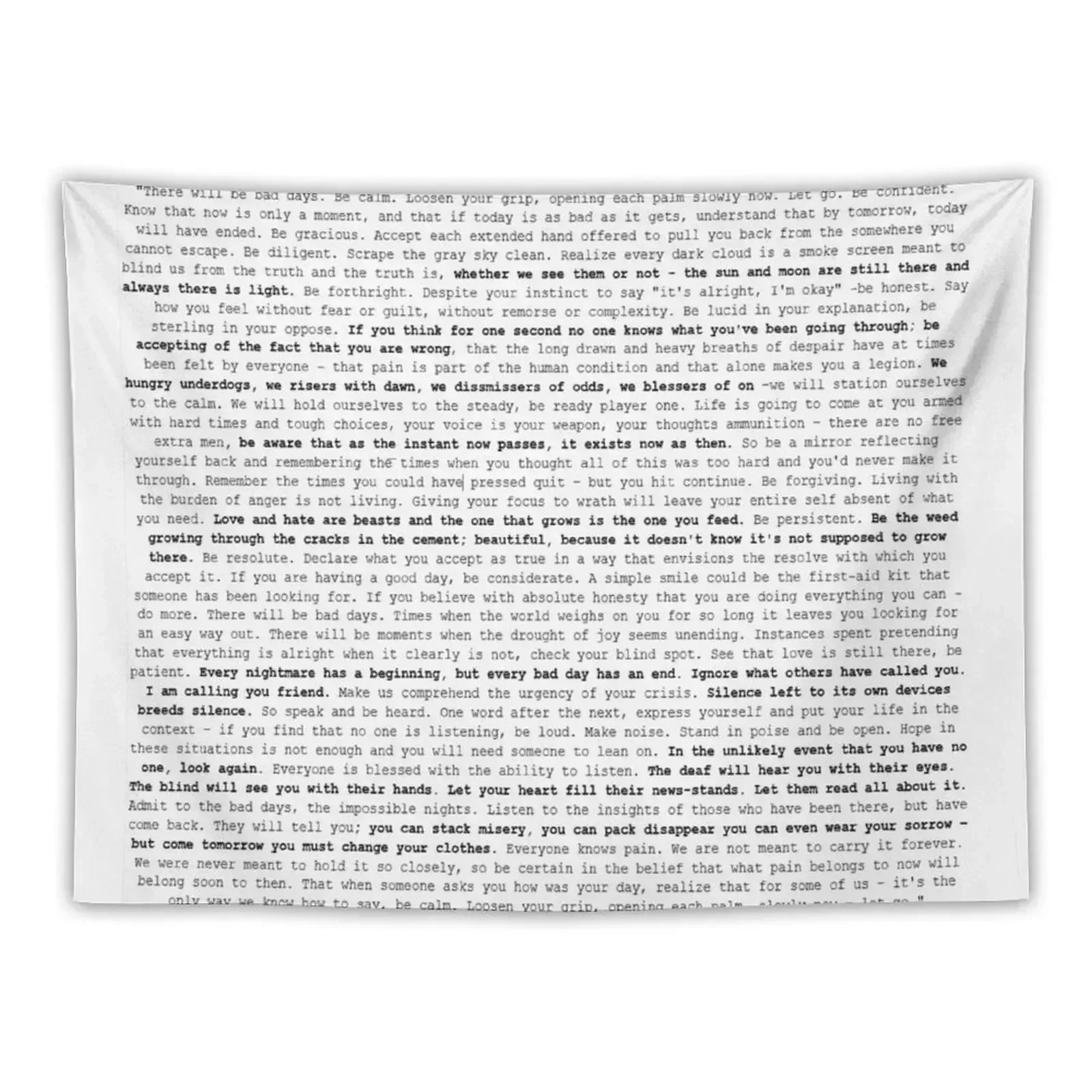 instructions for a bad day Tapestry Tapete For The Wall Wall Hanging Decorative Wall Bedroom Decorations Tapestry