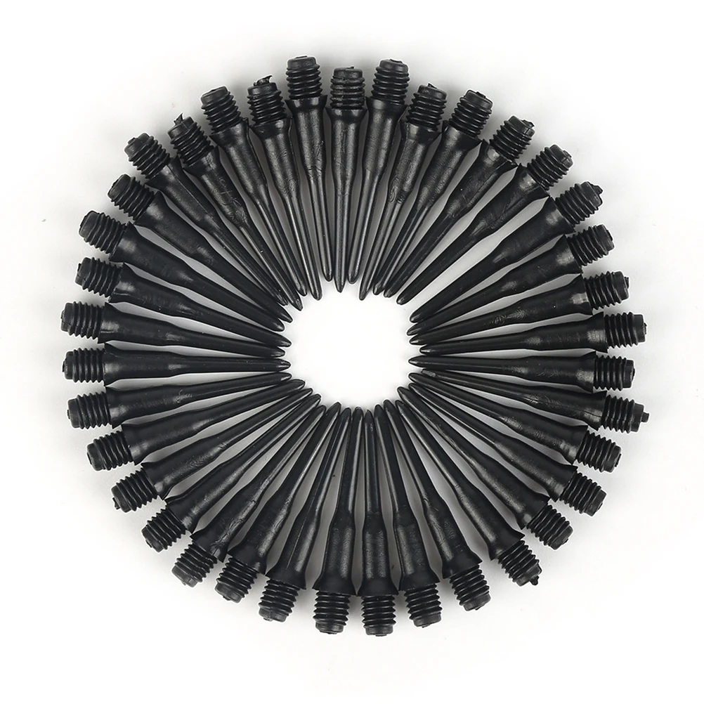 

100 Pcs Dart Soft Rubber Head Point Electronic Accessory Tip Accessories Flight