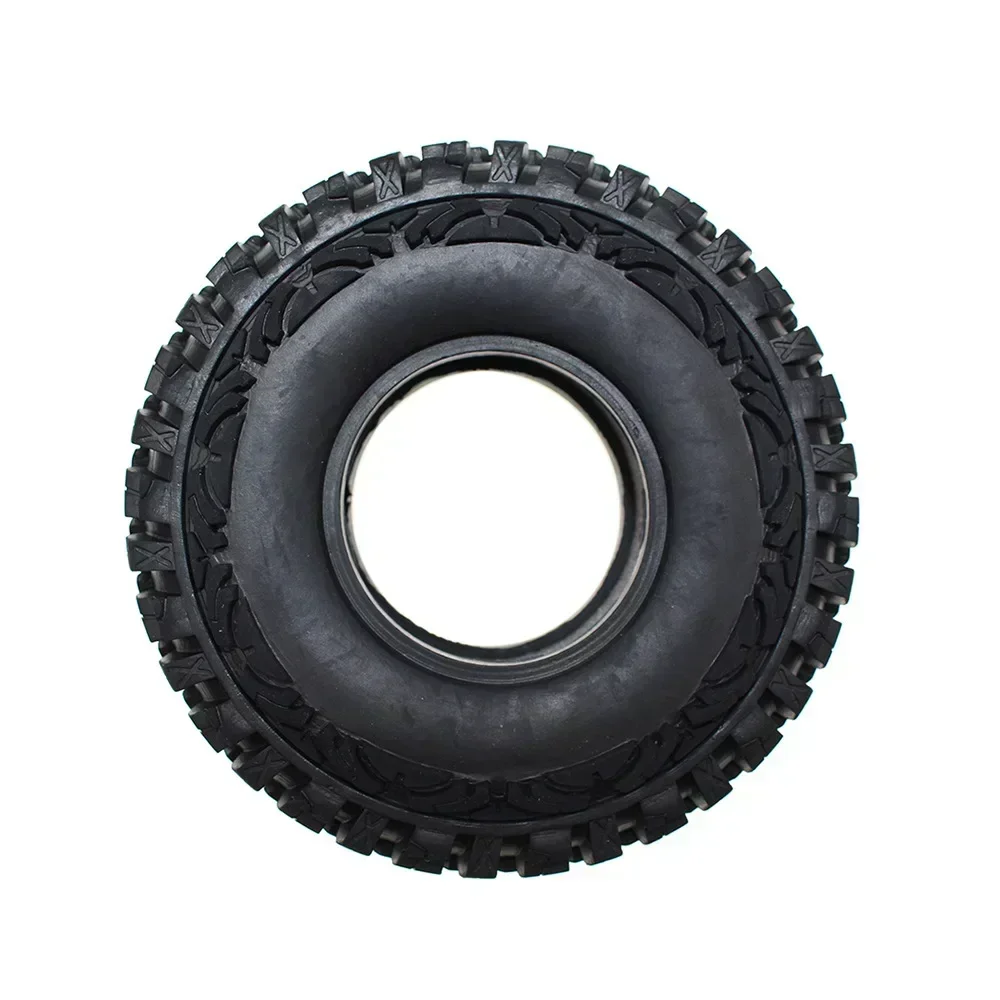 1.9 "1/10 RC roues de camion sur chenilles pneus jantes en plastique et pneus de 115MM pour accessoires de voiture RC Rock