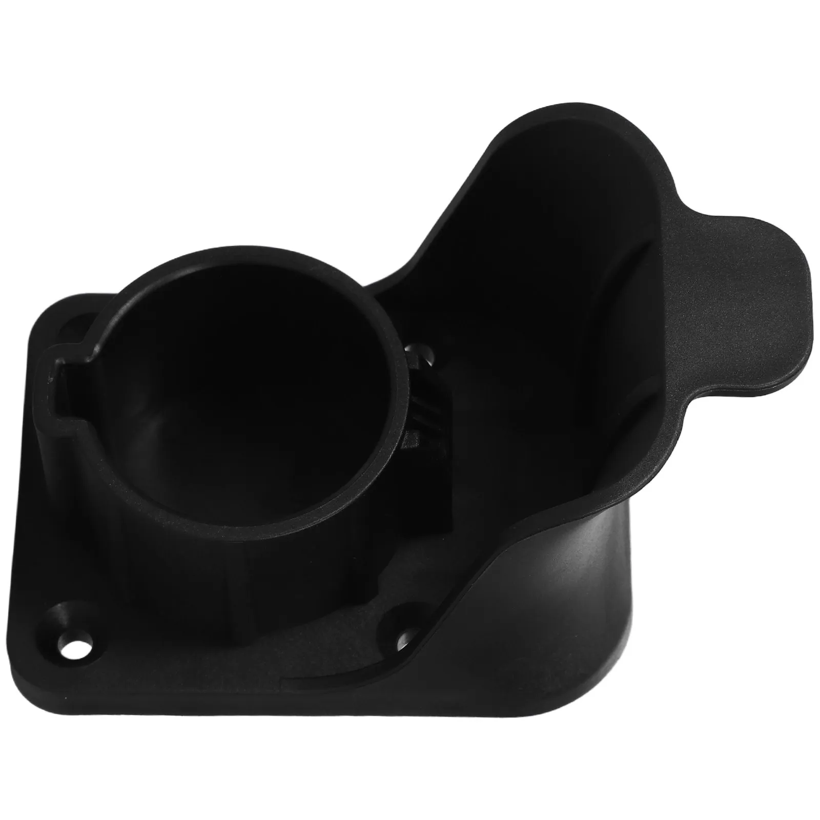 Ev Charging Holder Sae J1772 Nozzle Dock Wall Mount Cable Organizer Electric Vehicle Charging Cord Holder Weatherproof
