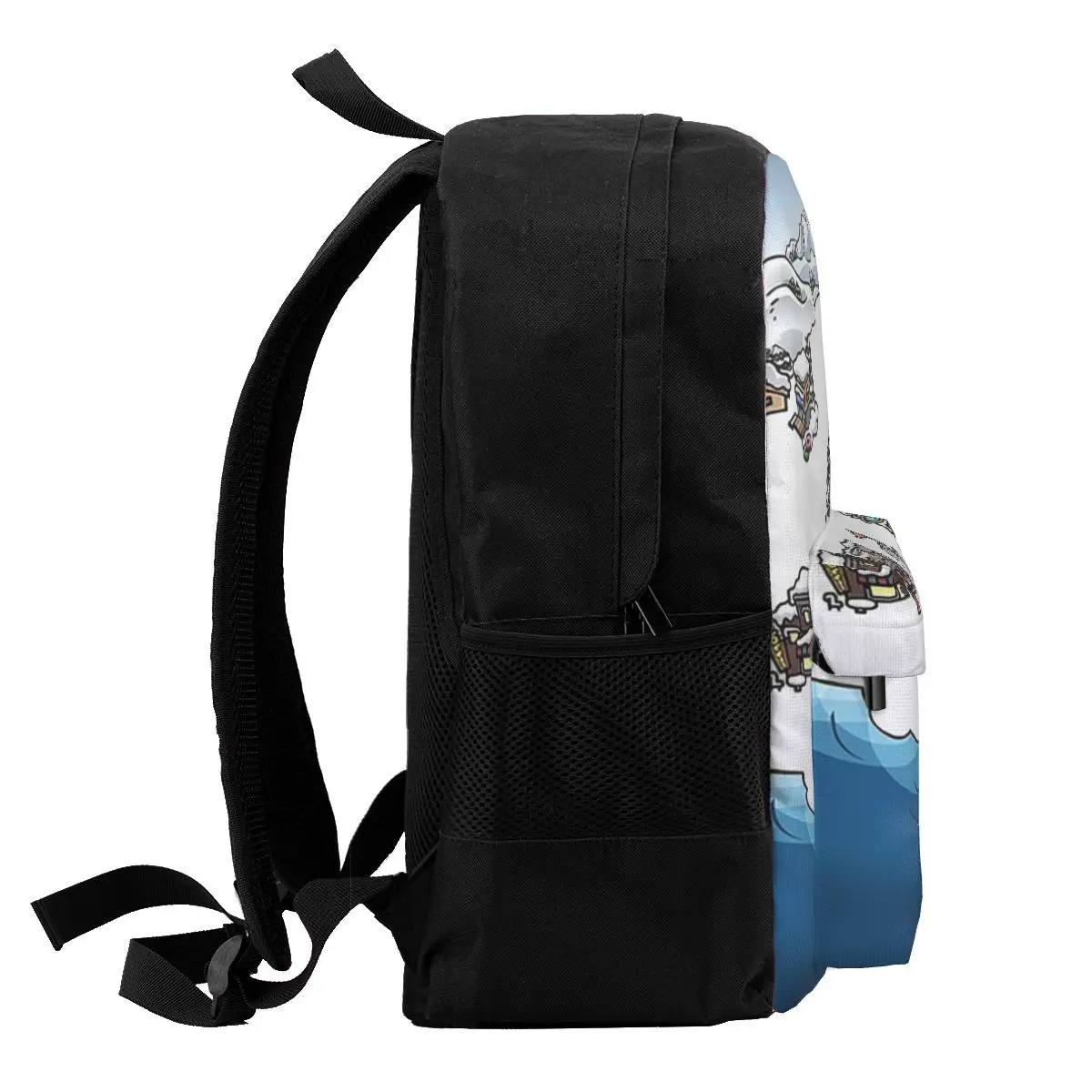 Club Penguin M Backpack Student BookBag Children School Bag Laptop Shoulder Bags for Boys Girls