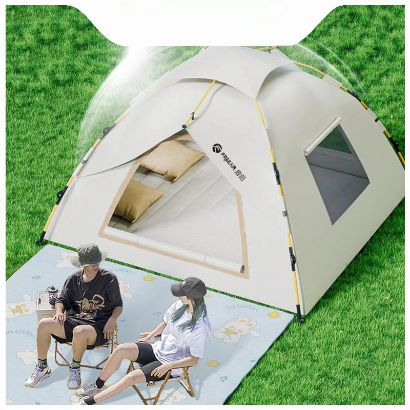 

Tent Outdoor Automatic Double Parent-child Household Sunscreen Indoor Small House Adult Children's Tent Camping Gear Outdoor